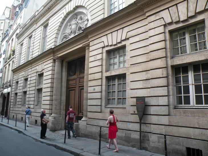 Hôtel d'Hallwyl (où naquit Mme de Staël en 1766)